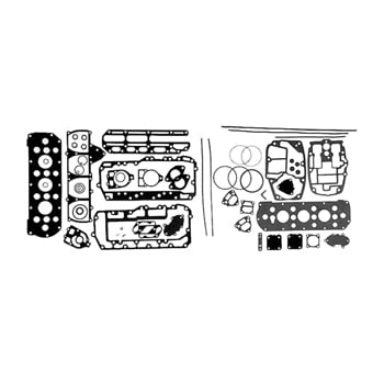 NIB Mercury 75 HP Inline 4 Gasket Kit Powerhead 27-73645A87 18-4354 39210 NIB Mercury 75 HP Inline 4 Gasket Kit Powerhead 27-73645A87 18-4354 39210